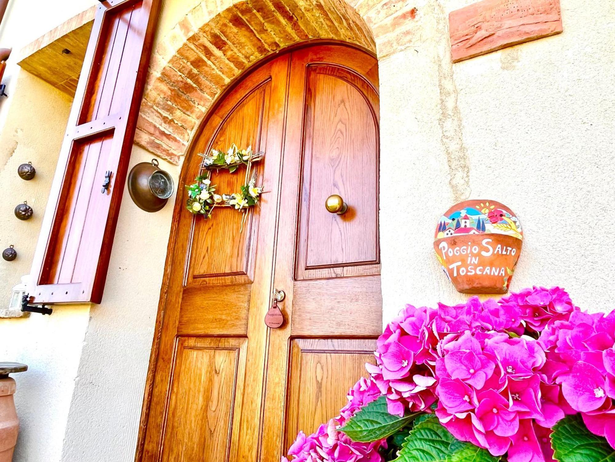 Podere Poggio Salto Apartment Pienza Exterior photo